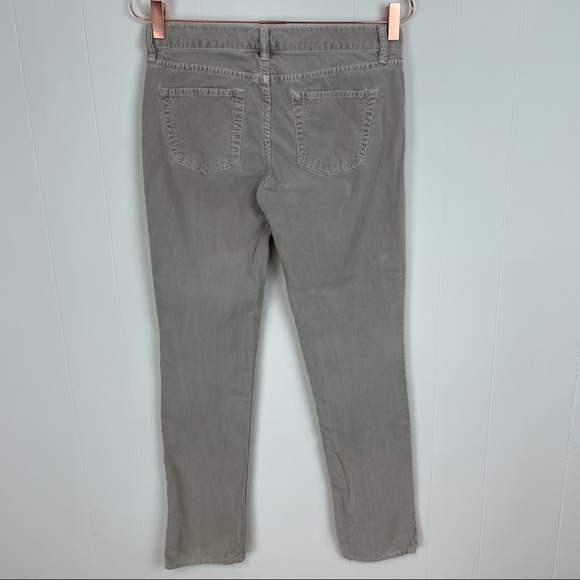 J.Crew Light Grey City Fit Corduroy Pants 26 Short - Picture 6 of 8